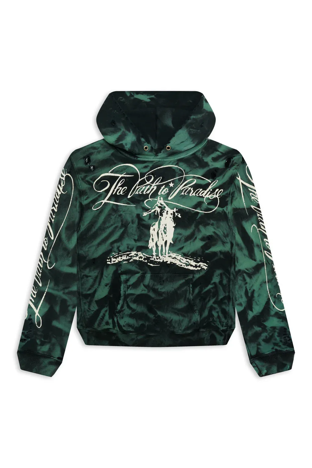 Buy Green Marble Paradise Hoodie