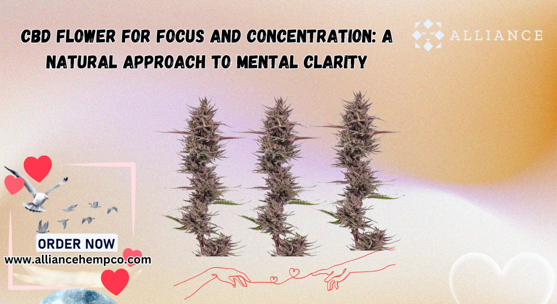 CBD Flower for Focus and Concentration