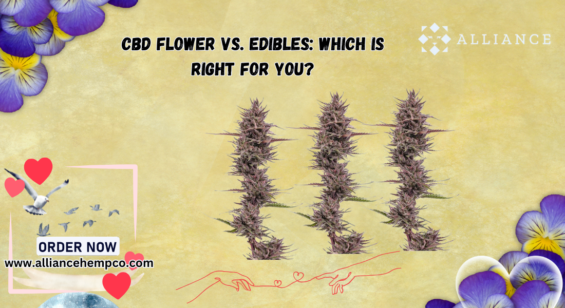 CBD Flower vs. Edibles