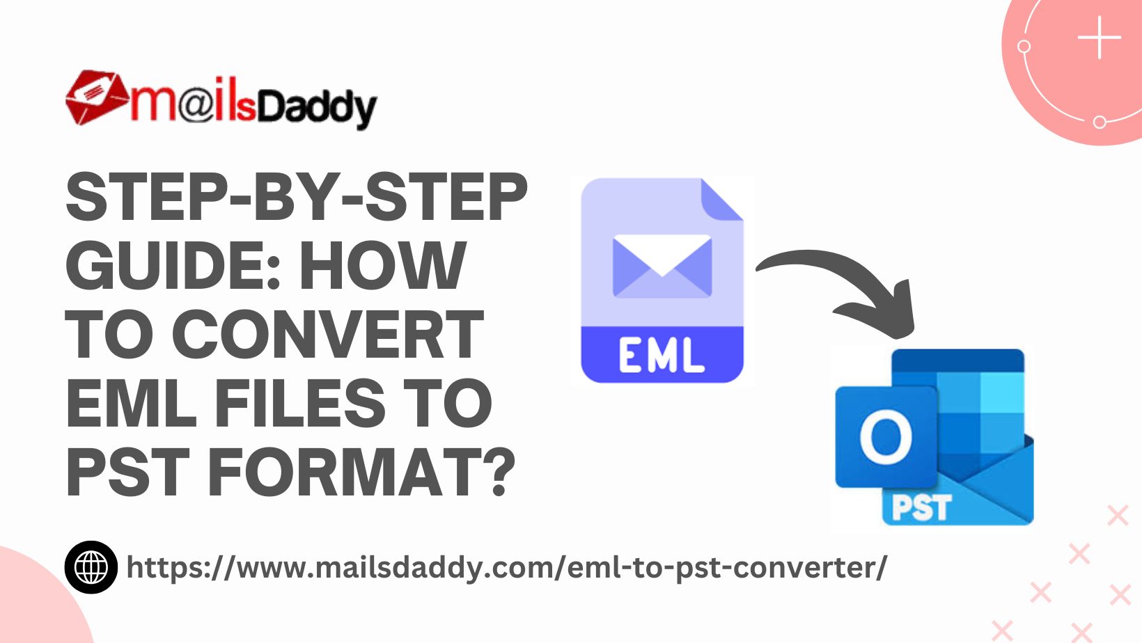 easily convert EML files to PST format