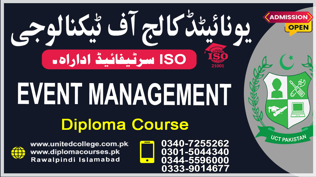 Event Management Course in Rawalpindi Islamabad