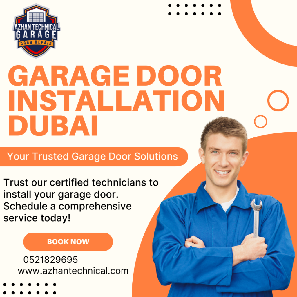 Garage door installation Dubai