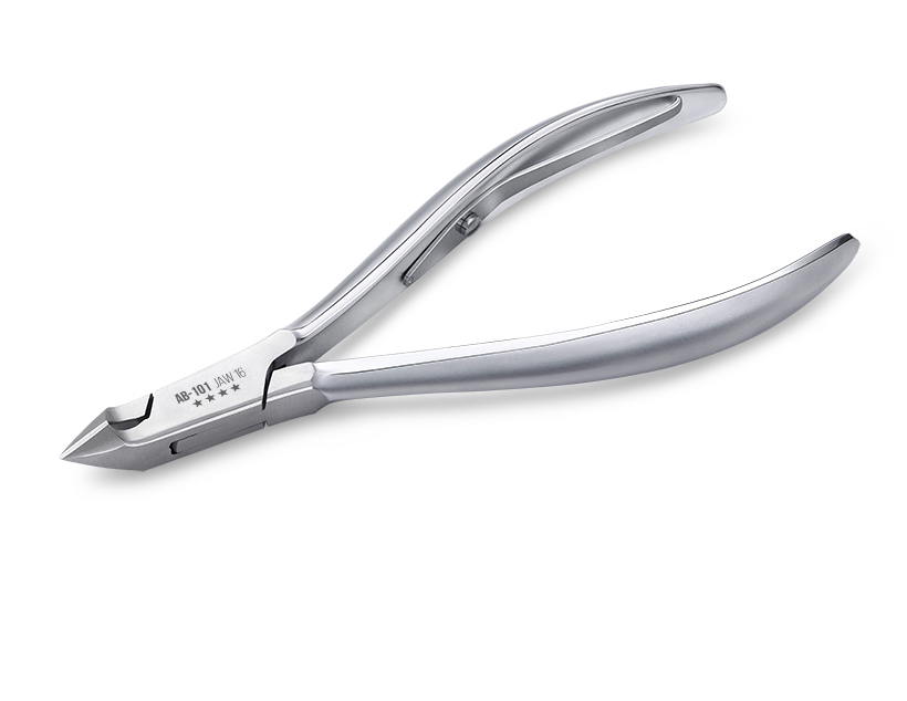 High-quality stainless steel cuticle nippers for precise and safe nail grooming in New York.