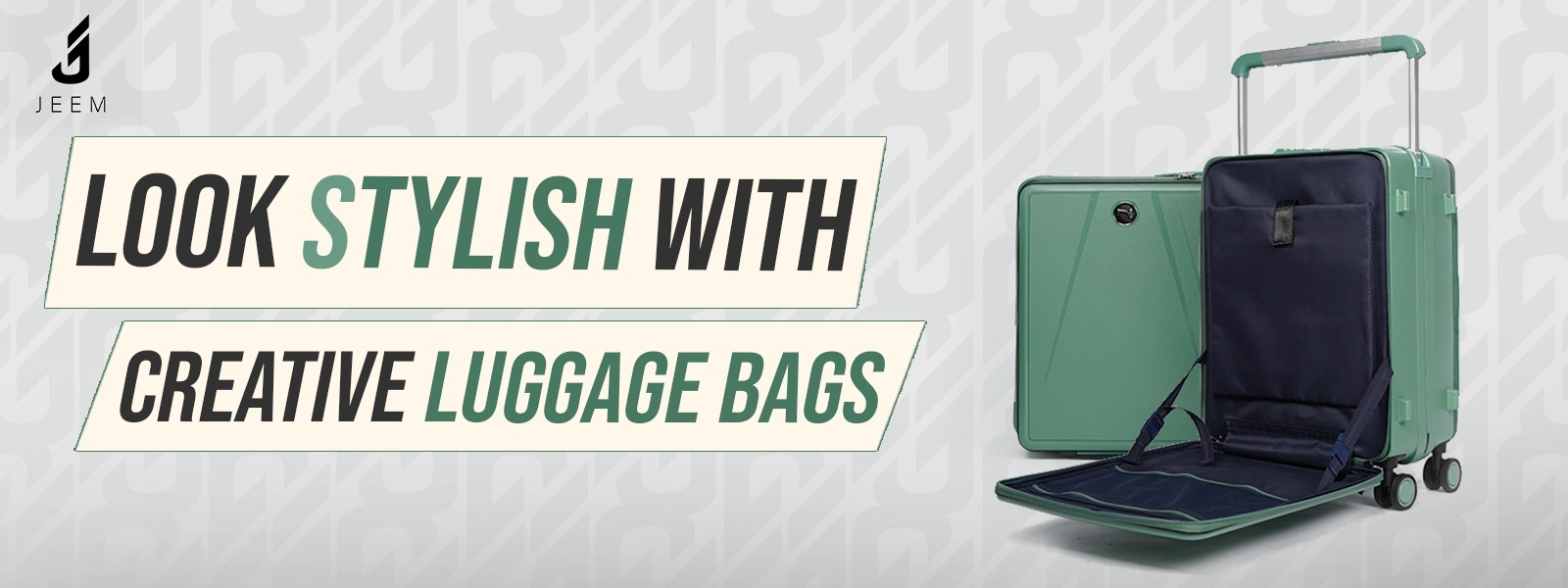 Look Stylish With Creative Luggage Bags