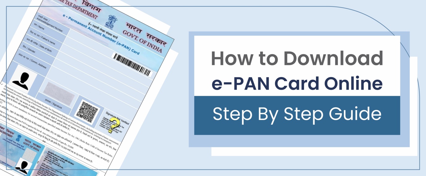 e pan card download