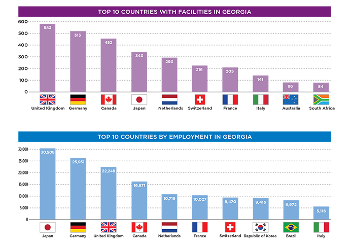 Major International Businesses in Georgia