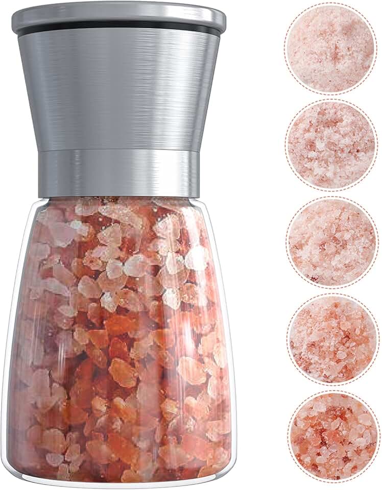 Grind the Goodness: Himalayan Pink Salt Grinder for Perfect Seasoning