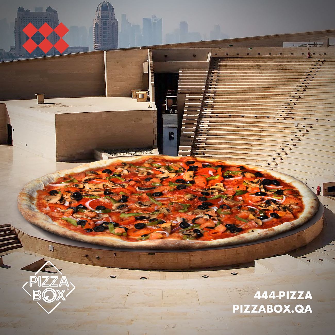 New York style pizza Qatar