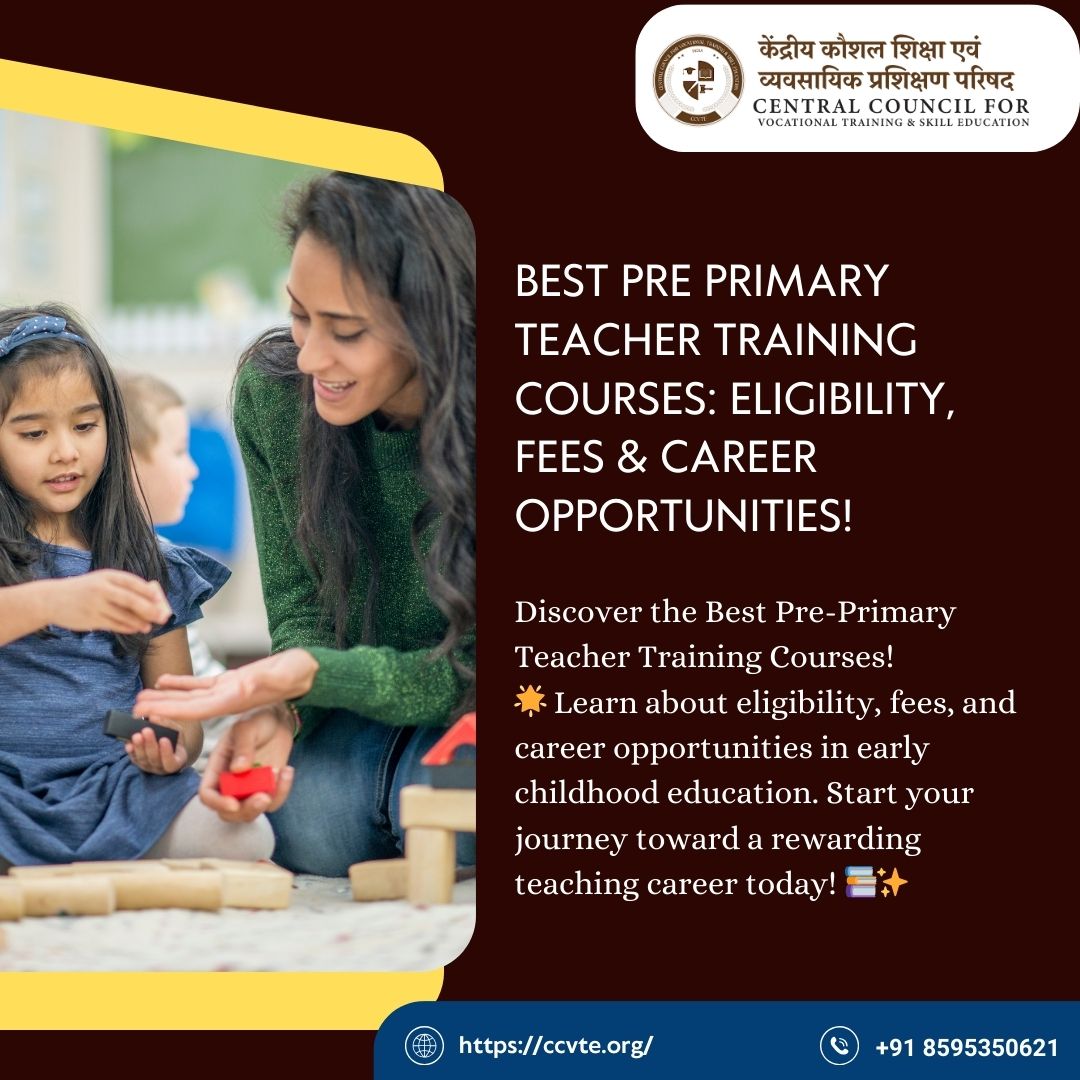 pre primary teacher training course