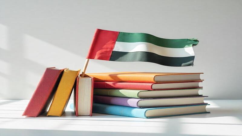 Books with UAE Flag