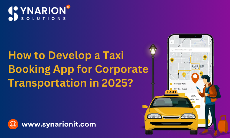 Taxi Booking App