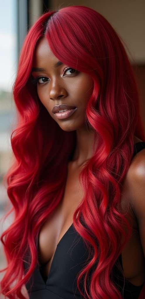 Red wigs