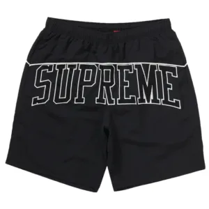 black supreme shorts