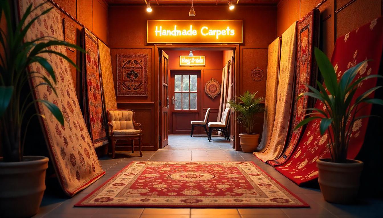 Handmade Silk Carpets in Delhi