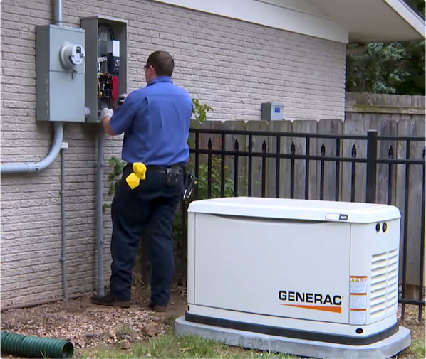 Standby Generator in Fort Worth