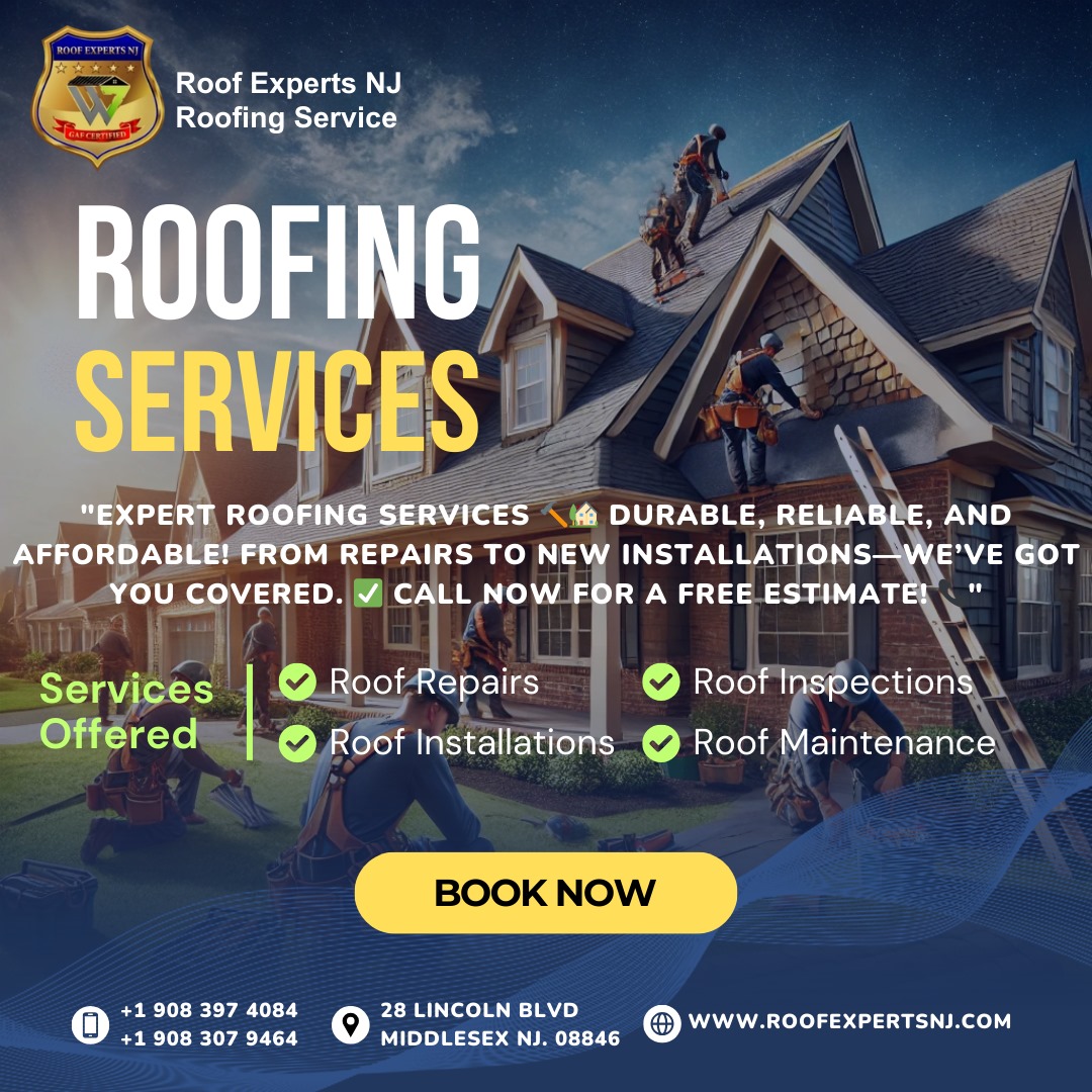 Roof Leak Repair in New Jersey