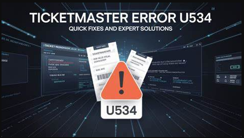 ticketmaster error code u534,